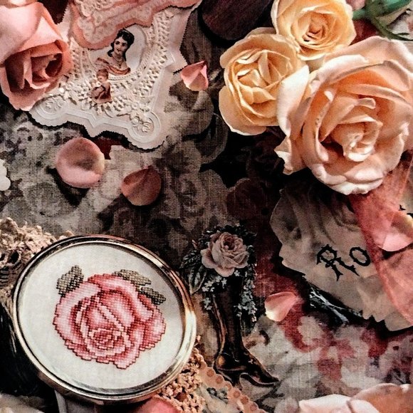 “Sweeter than the Rose” Leisure Arts ~ Cross-Stitch Hardcover Pattern Book ~ EVC - Picture 6 of 7